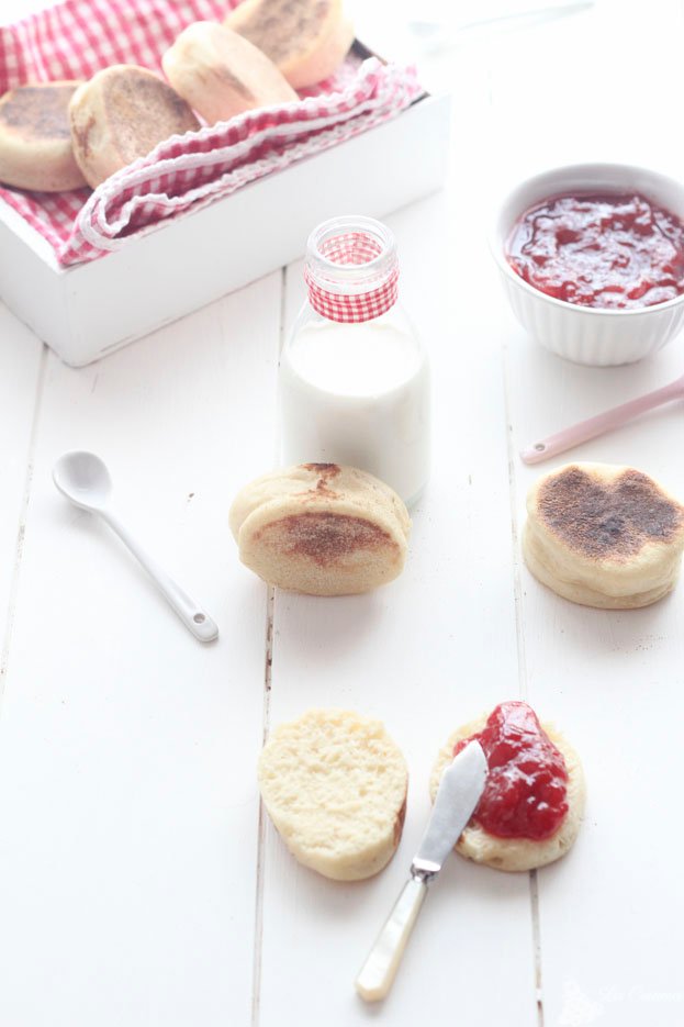 Receta english muffins receta english muffins