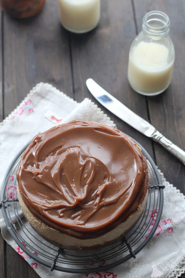 cheesecake de dulce de leche al horno cheesecake de dulce de leche al horno