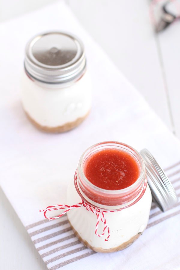 Cheesecake de ruibarbo y fresa Cheesecake de ruibarbo y fresa