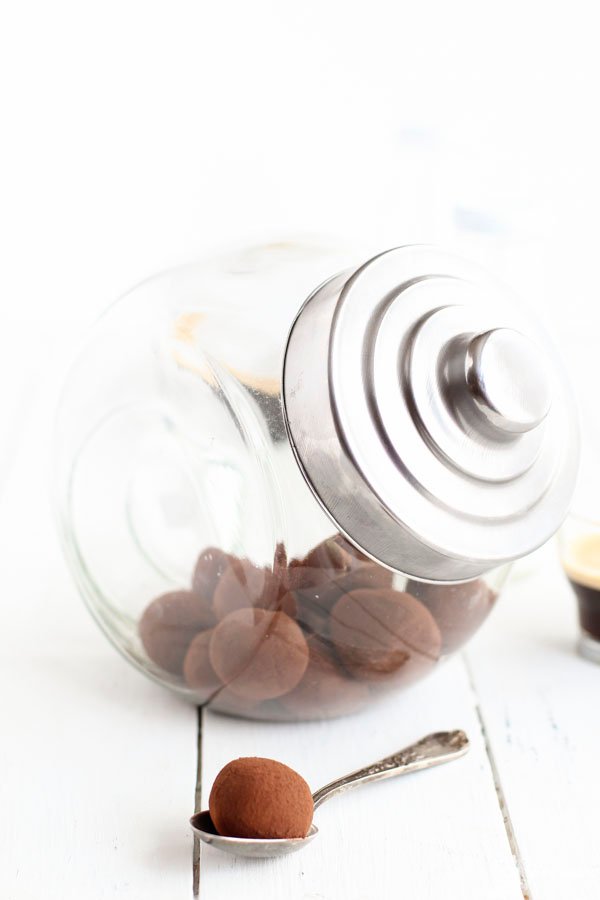 Receta trufas de chocolate Receta trufas de chocolate