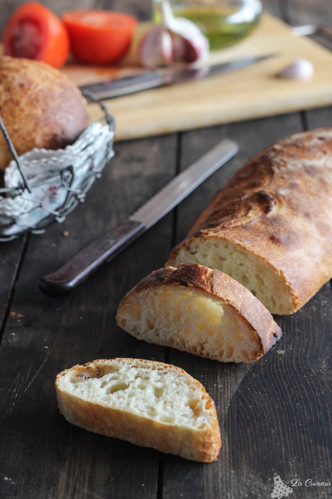 receta pan de chapata como hacer pan de chapata en casa